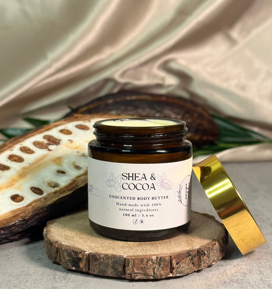 Shea & Cocoa Unscented Body Butter